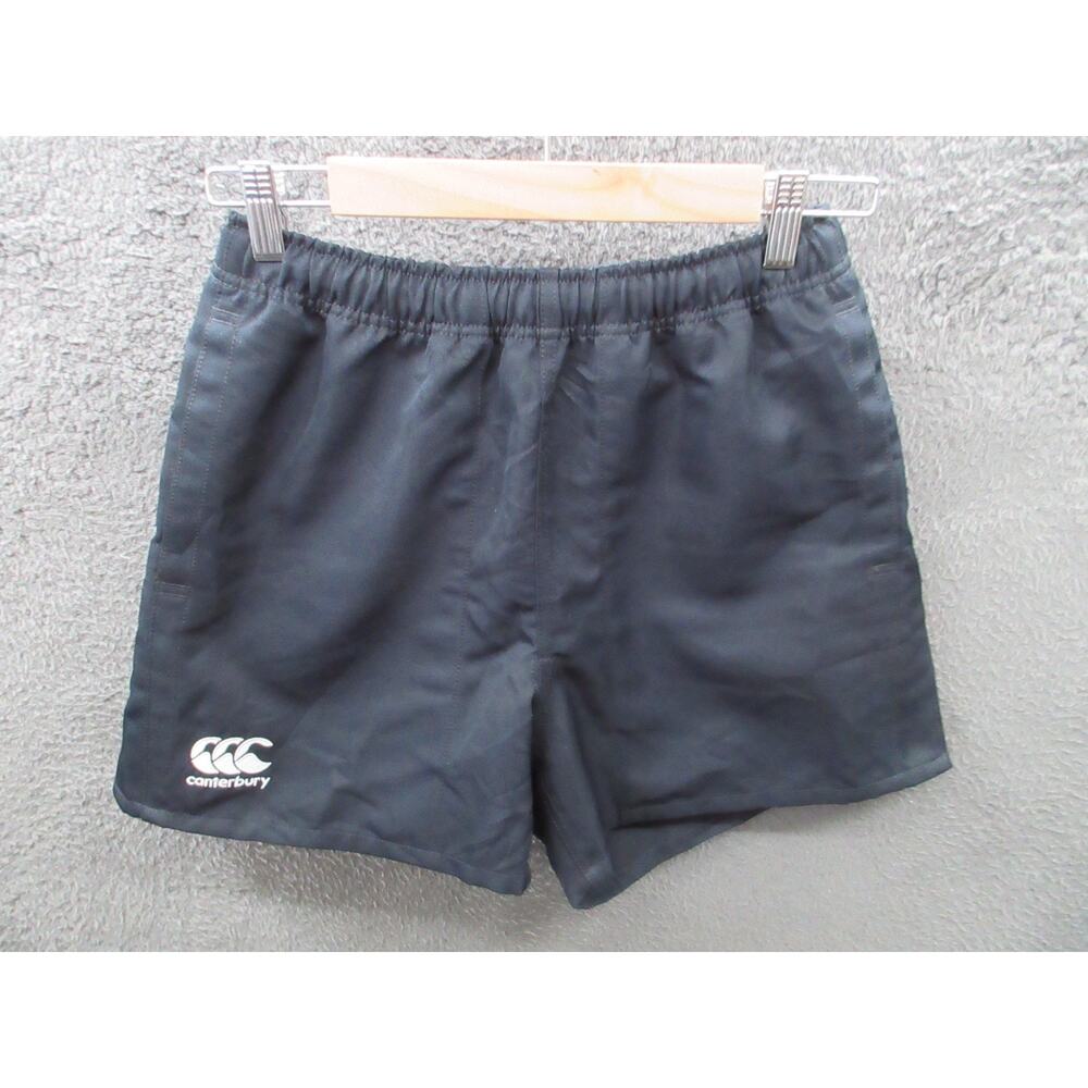 Canterbury Shorts Mens Size Medium Black Rugby Polyester